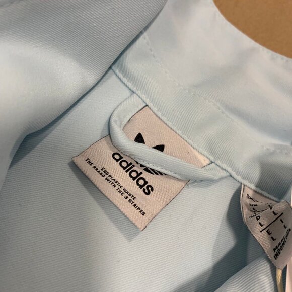 NWT Adidas Originals Adicolor Long Shirt / Dress Size L Blue - Picture 13 of 15